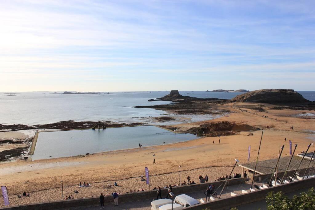 Escapade Romantique Et Gourmande-St Malo, Mer 150M Сен Мало Екстериор снимка